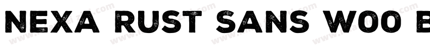 Nexa Rust Sans W00 Blac字体转换